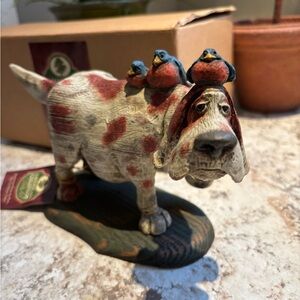 American Chestnut Folk Art AM1705 Poindexter with Robins